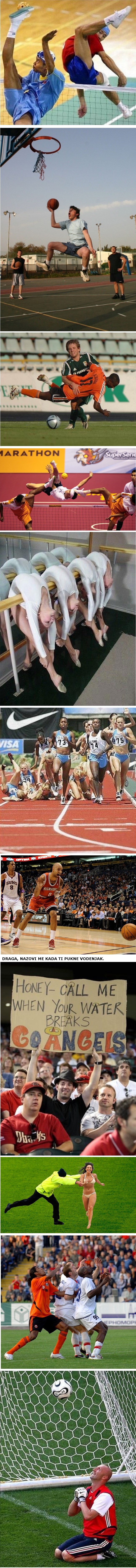 Galerija urnebesnih trenutaka zabilježenih u sportu unijet će dozu smijeha u vaš dan