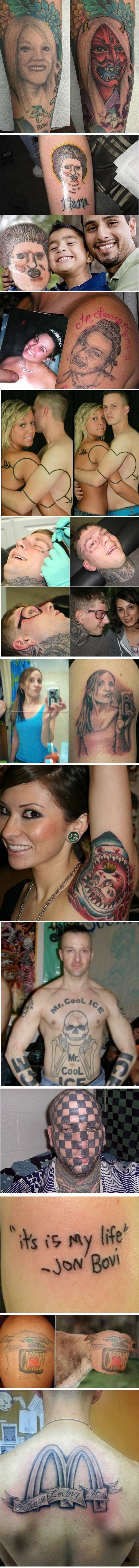 Nova doza ludih tetovaža zbog kojih su ljudi požalili isti dan