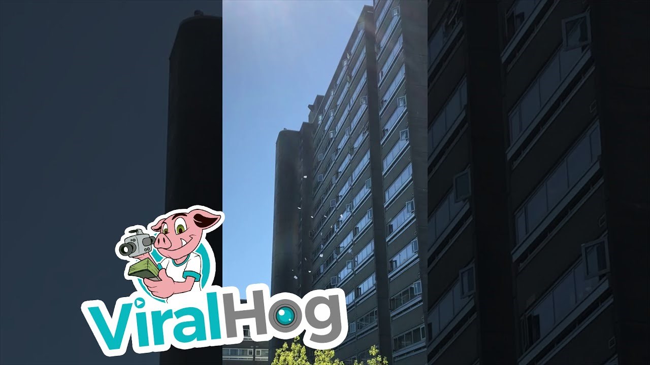 VIDEO Bacali su pokućstvo kroz prozor i uznemirili cijelo susjedstvo 