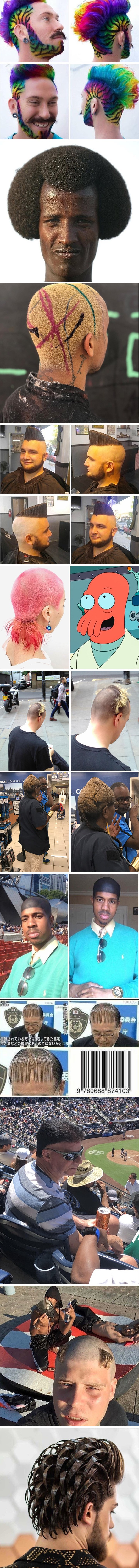 Ovi ljudi furaju svoje frizure i nije ih briga što su drugima čudni i smiješni