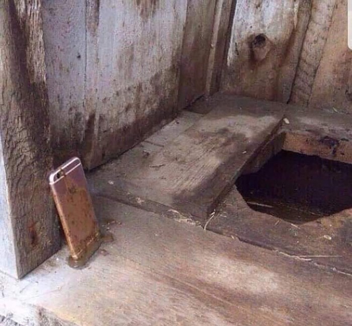 Mislite li da je ovaj iPhone ostao bez vlasnika ili je vlasnik bio dovoljno hrabar?
