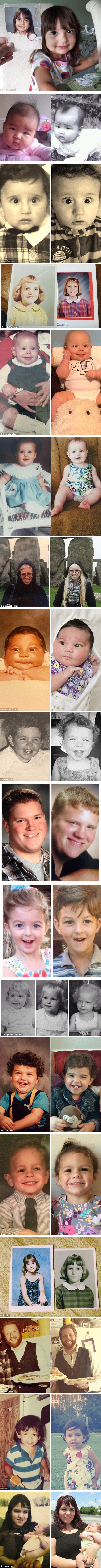 Ova su djeca preslike svojih roditelja i pravi su dokaz da su geni čudo