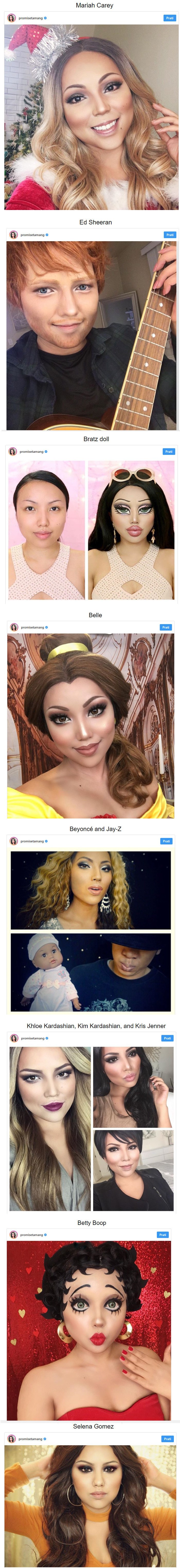 Kraljica transformacije: Ova djevojka se pomoću šminke pretvara u bilo koga