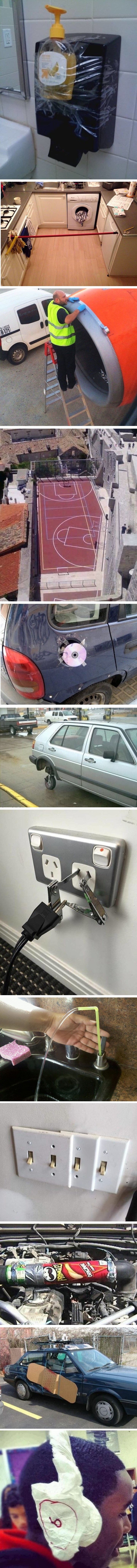 Ovi su ljudi svoje probleme odlučili riješiti na čudan način, no bitno je da radi