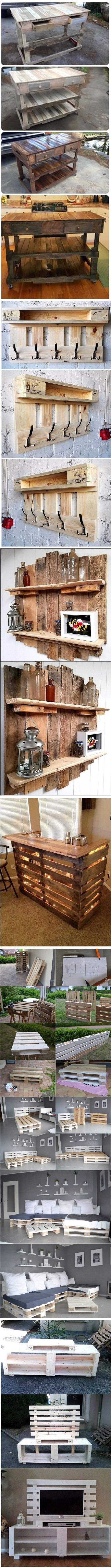 Ovi su ljudi iskoristili stare palete i od njih napravili moderan namještaj