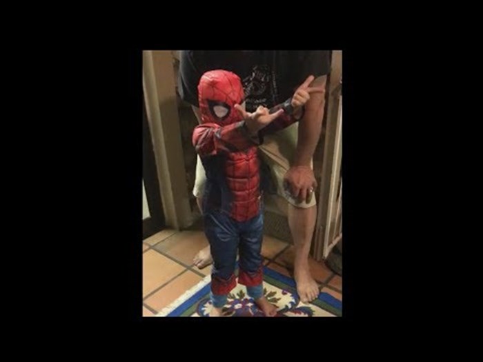 VIDEO Dječaku se ostvarila velika želja i postao je pravi Spiderman uz tatinu pomoć