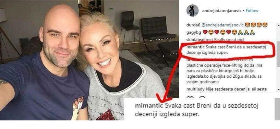 Htjela je pohvaliti izgled Lepe Brene pa izvalila glupost