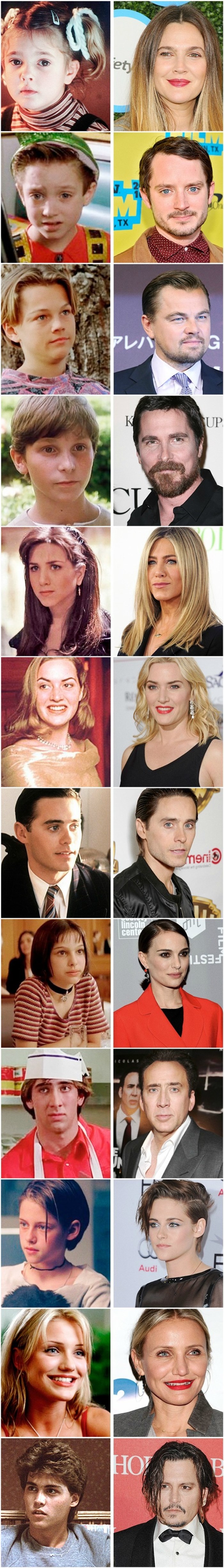 Ovako su neki od najpoznatijih glumaca i glumica izgledali na početku karijere 