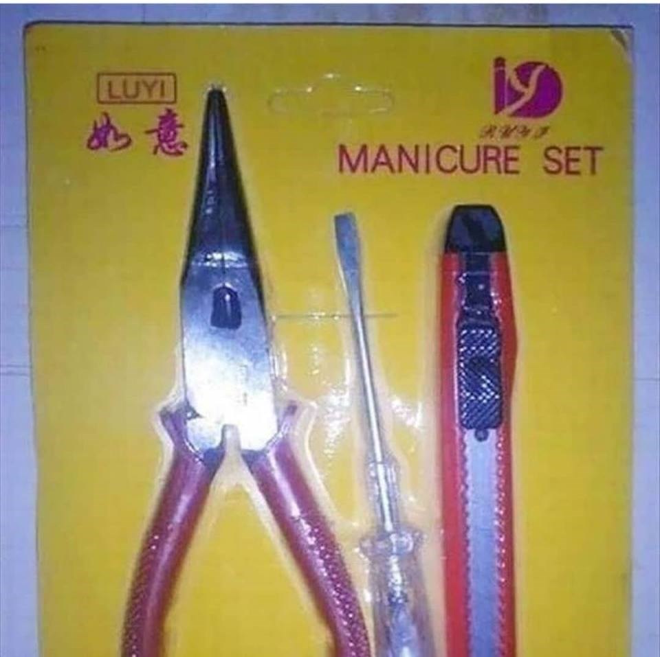 S ovim čudnim setom za manikuru znaju raditi samo pravi profesionalci 