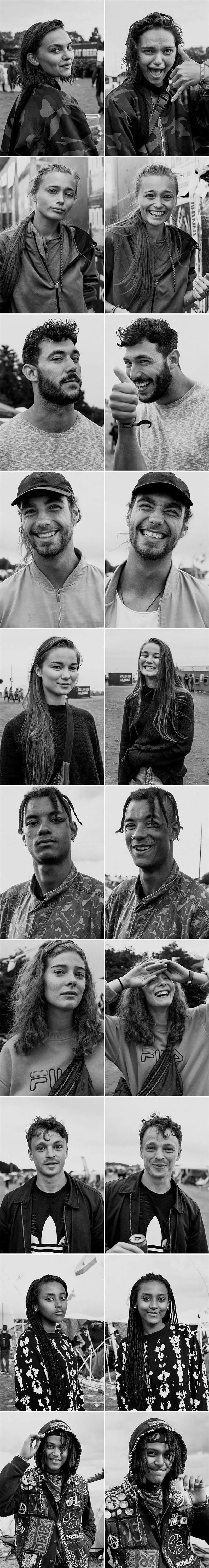 Fotografirala je ljude prije i nakon što ih je poljubila, njihove fotke govore sve