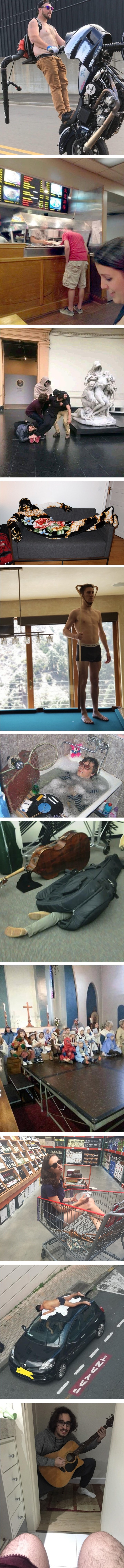 Ovi ljudi čine čudne i neprimjerene stvari, no nije ih briga za to