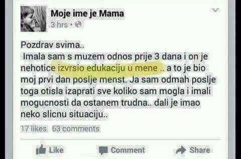 Žena je putem Facebooka postavila pitanje koje je šokiralo ljude
