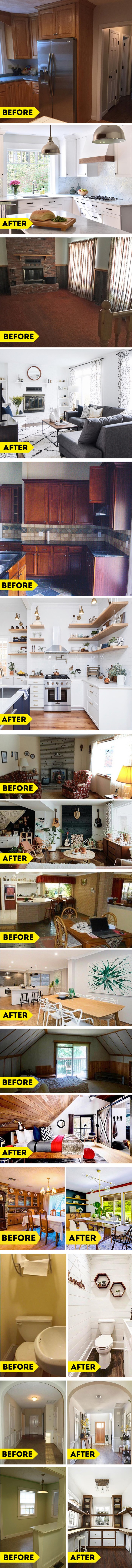 Prije i poslije: Preuredili su prostorije i potpuno osvježili svoje domove