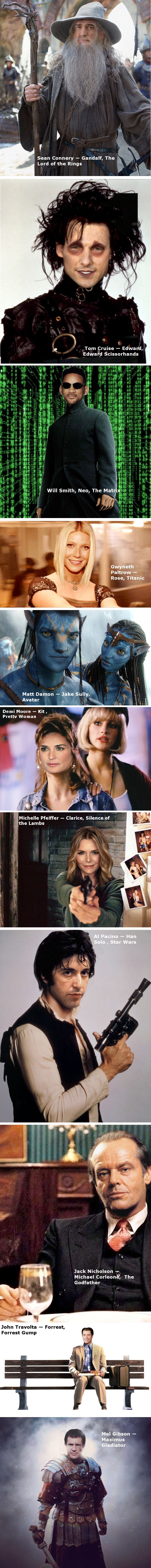 Ovi su glumci odbili uloge u poznatim filmovima pa požalili 