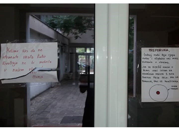 Zamolili su stanare da zatvaraju ulazna vrata i jednom od njih preporučili čudnu stvar