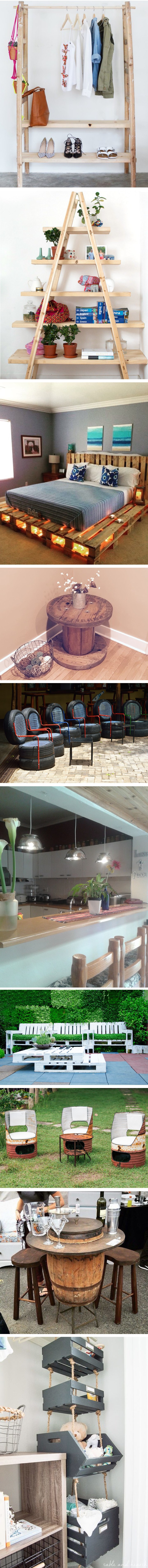 10 kreativnih ideja: Ovaj namještaj možete izraditi sami