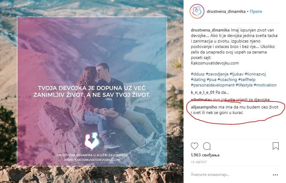 Na ljubavni savjet ljuta djevojka ostavila pomalo strašan komentar 