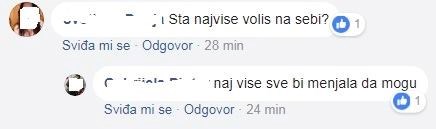Pitali su je što najviše voli na sebi, a ovakvom se odgovoru nitko nije nadao