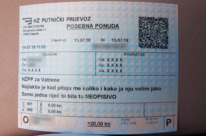 HŽ iznenadio putnike posebnom porukom zbog današnje utakmice