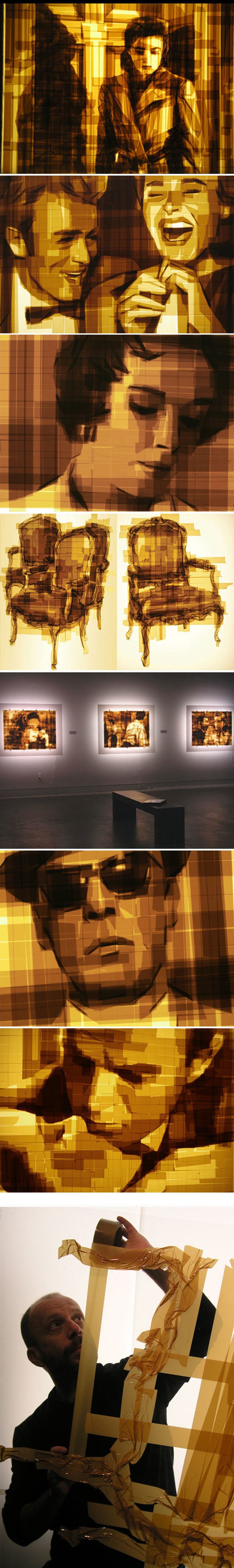 Možete li pogoditi pomoću čega ovaj umjetnik radi svoja djela? Sigurni smo da ne! 