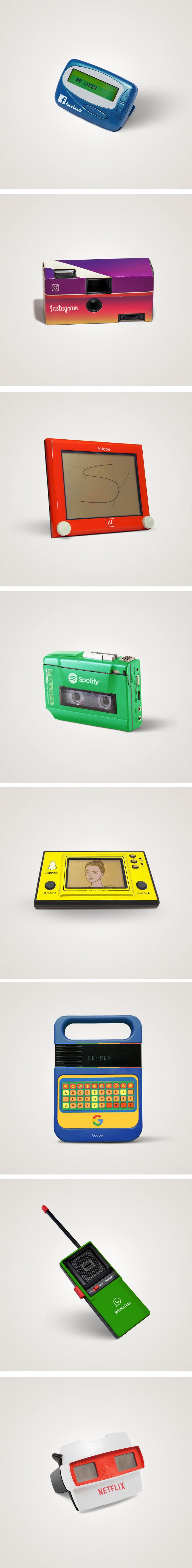 Današnja čuda tehnologije pretvorena u predmete iz osamdesetih godina