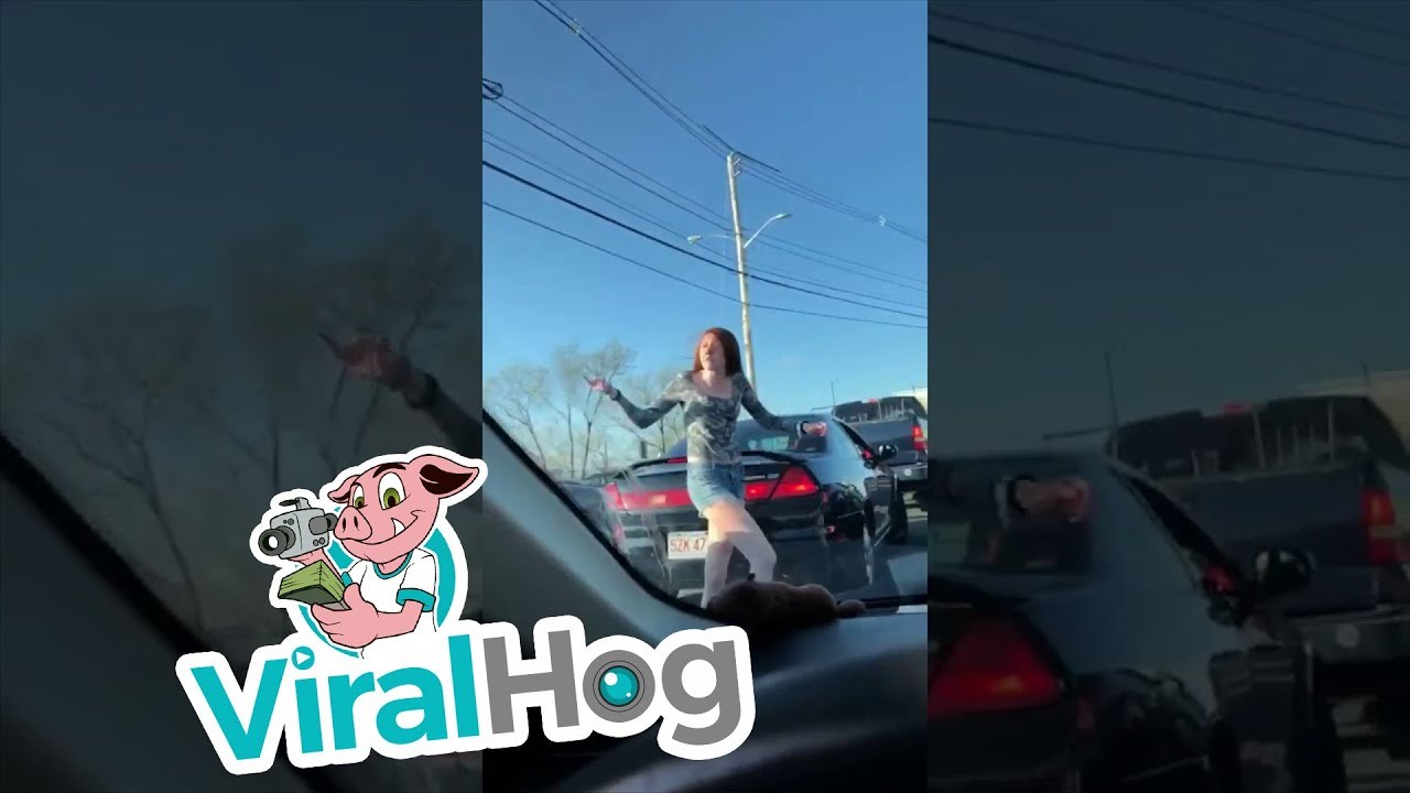 Bijesna vozačica poludjela je jer ju je preticao drugi vozač pa ga napala na čudan način