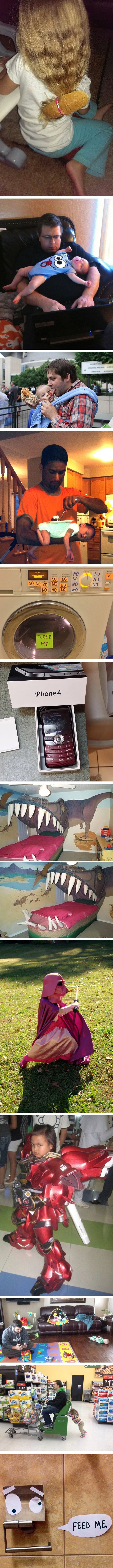 Urnebesne fotke koje pokazuju da ni roditelji ne mogu uvijek biti savršeni