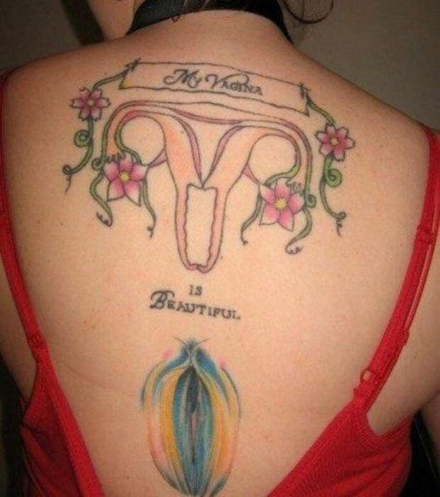 Tetovirala je ženski spolni organ kako bi pokazala koliko voli svoje tijelo