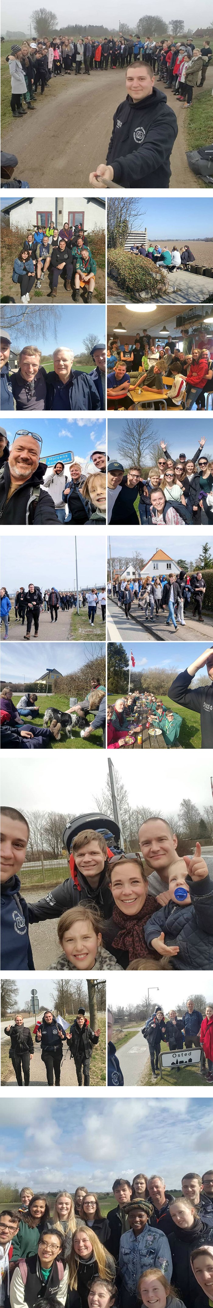 Mladić je šetao Danskom 300 kilometara uz pomoć još 350 ljudi, a razlog tomu divan je