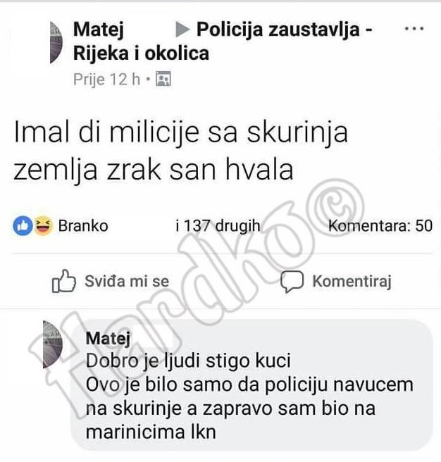 Vozio je pijan i izbjegao policiju na presmiješan način