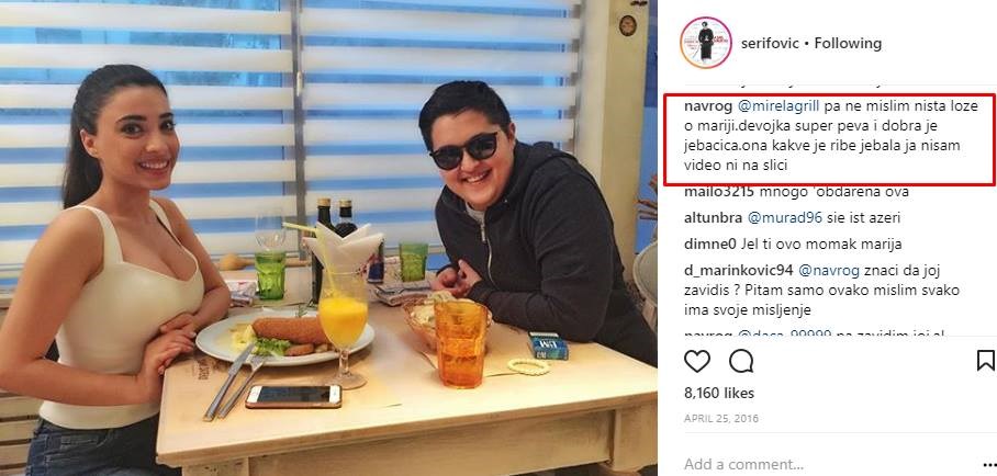 Njegovo mišljenje o Mariji Šerifović nasmijat će vas do suza