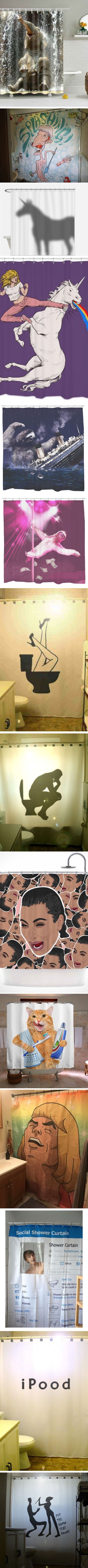 Ludi i neobični zastori za kupaonice koji će vas dobro nasmijati 