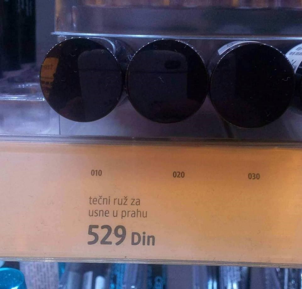 U ovoj trgovini prodaju ruž za kakav još niste čuli