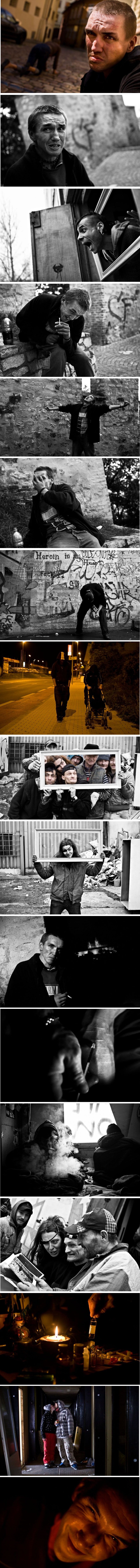 Proveo je 8 mjeseci na ulicama Praga slikajući ovisnike, rezultat je pretužan
