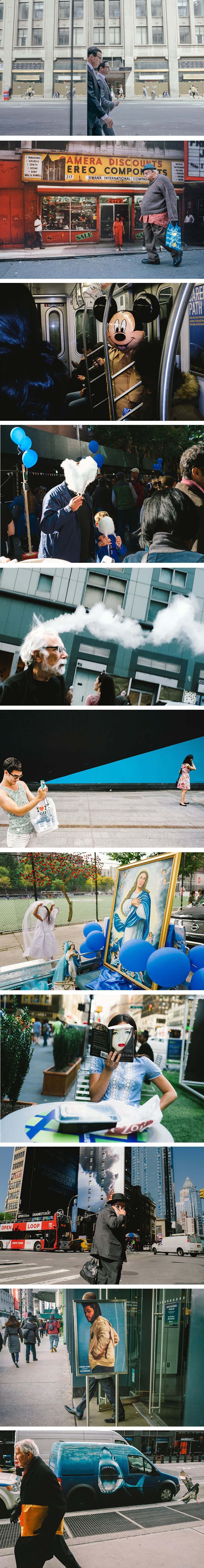 Fotograf otkriva nevjerojatne slučajnosti na ulicama New Yorka