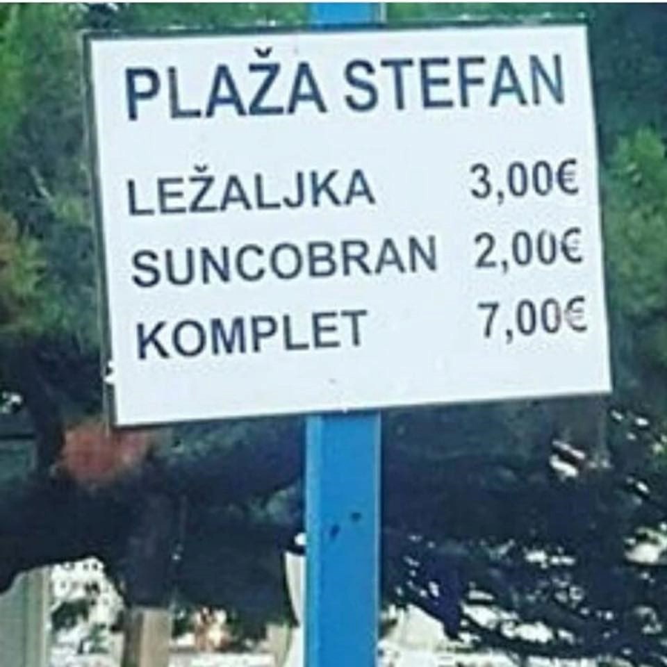 Veliki popust za iznajmljivanje suncobrana i ležaljki oduševio je sve posjetitelje