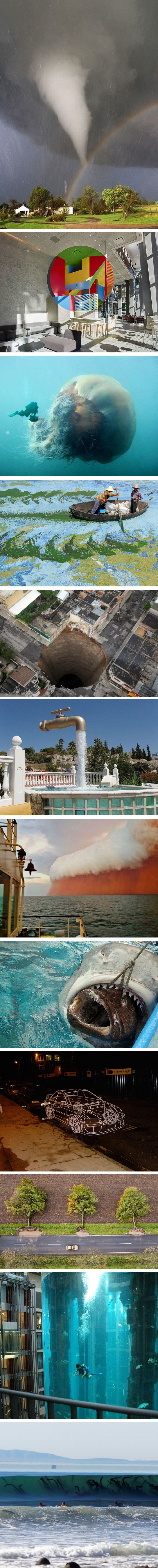 Iako mnogi misle da je fotomontaža, ove su fotografije stvarne