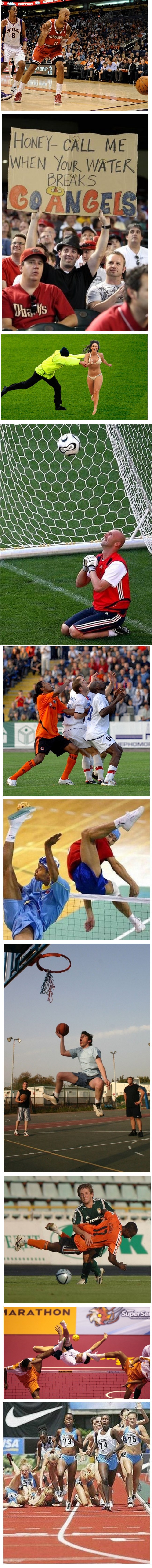 10 smiješnih sportskih scena zabilježenih u pravom trenutku 