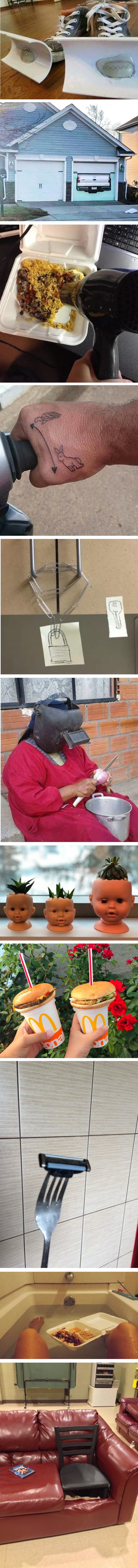 Ovi su ljudi osmislili čudna rješenja i ideje koje će vas nasmijati  