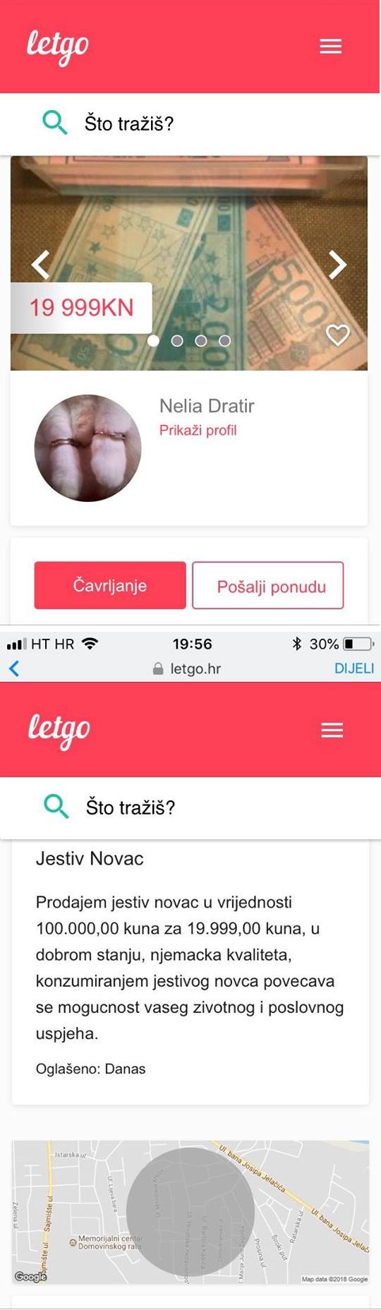 Urnebesni oglas - Čovjek prodaje jestivi novac od kojeg vam se mijenja život