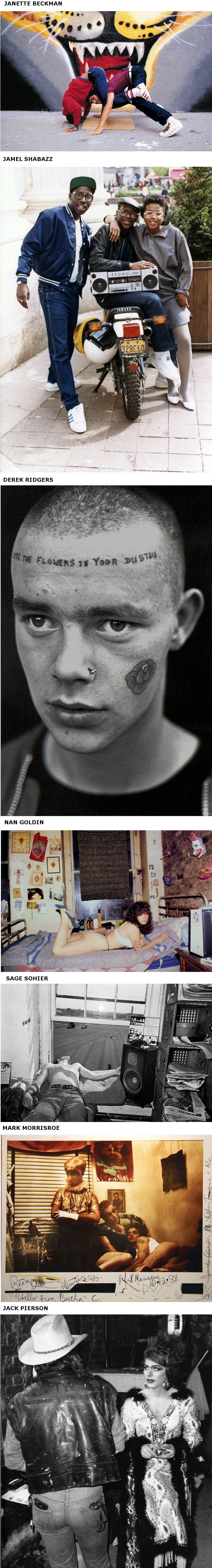 Ovi su umjetnici fotografirali buntovni mladež osamdesetih godina