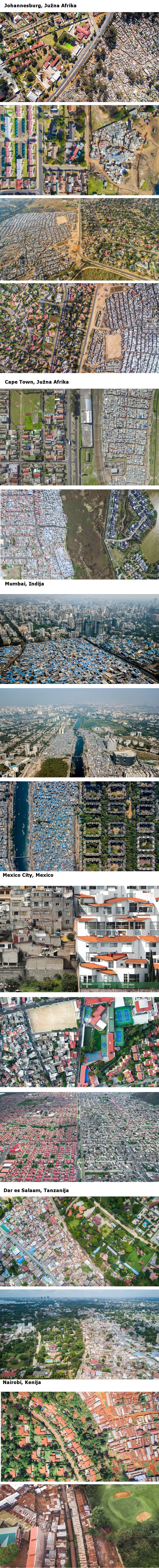 Htio je prikazati razlike u kvaliteti života stanovnika istih mjesta, a rezultati su zastrašujući 