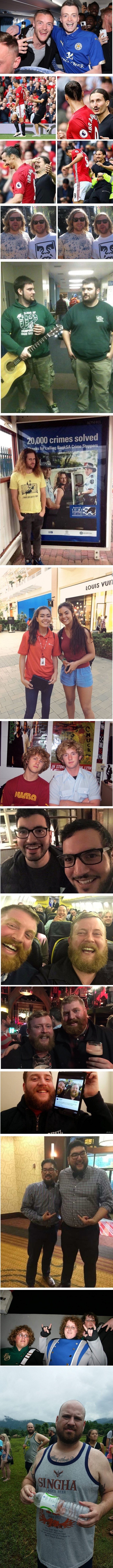 Sasvim slučajno naletjeli su na svoje dvojnike i to ih je jako iznenadilo 