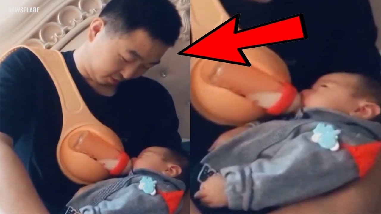 VIDEO Mislili ste da muškarci ne mogu dojiti? Prevarili ste se!