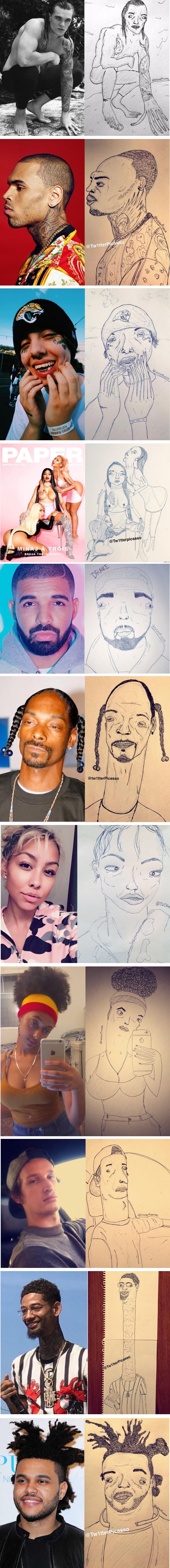 Cijeli je internet oduševljen njegovim portretima, a kada ih vidite, bit će vam jasno zašto