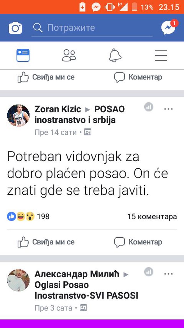 On traži posebnu osobu za poseban posao koji ne može raditi svatko