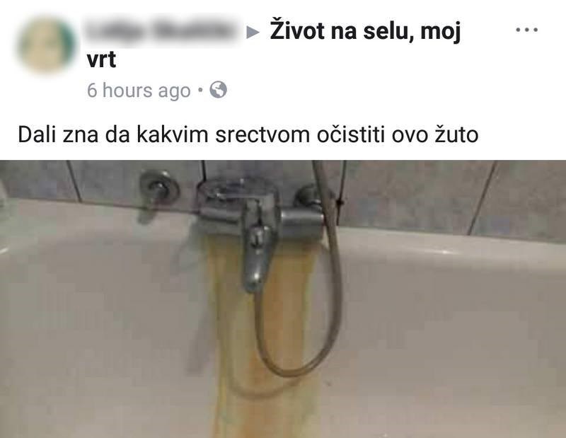 Nije znala kako očistiti kadu pa je upitala za pomoć pri čišćenju, no to nije jedina pomoć koja joj treba 