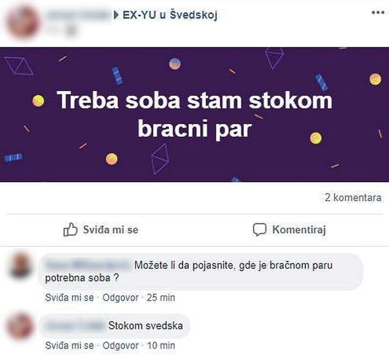 Putem Facebooka tražili su stan, no nikome nije bilo jasno gdje