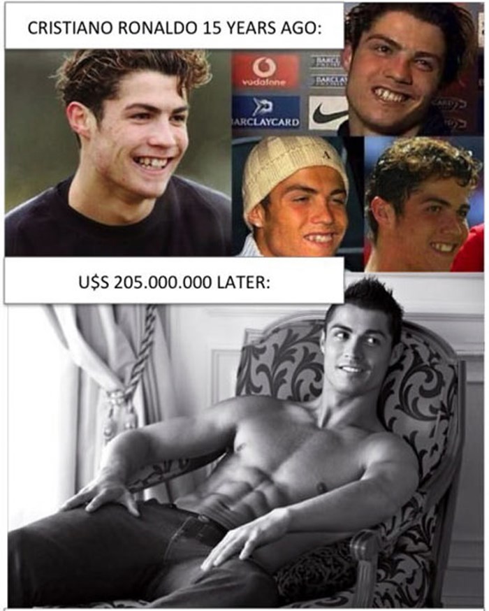 Ronaldove fotografije od prije 15 godina dokaz su da novci mijenjaju ljude 