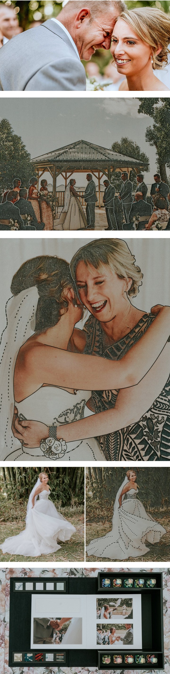 Fotograf pronašao način da slijepa mladenka "vidi" fotografije svog vjenčanja
